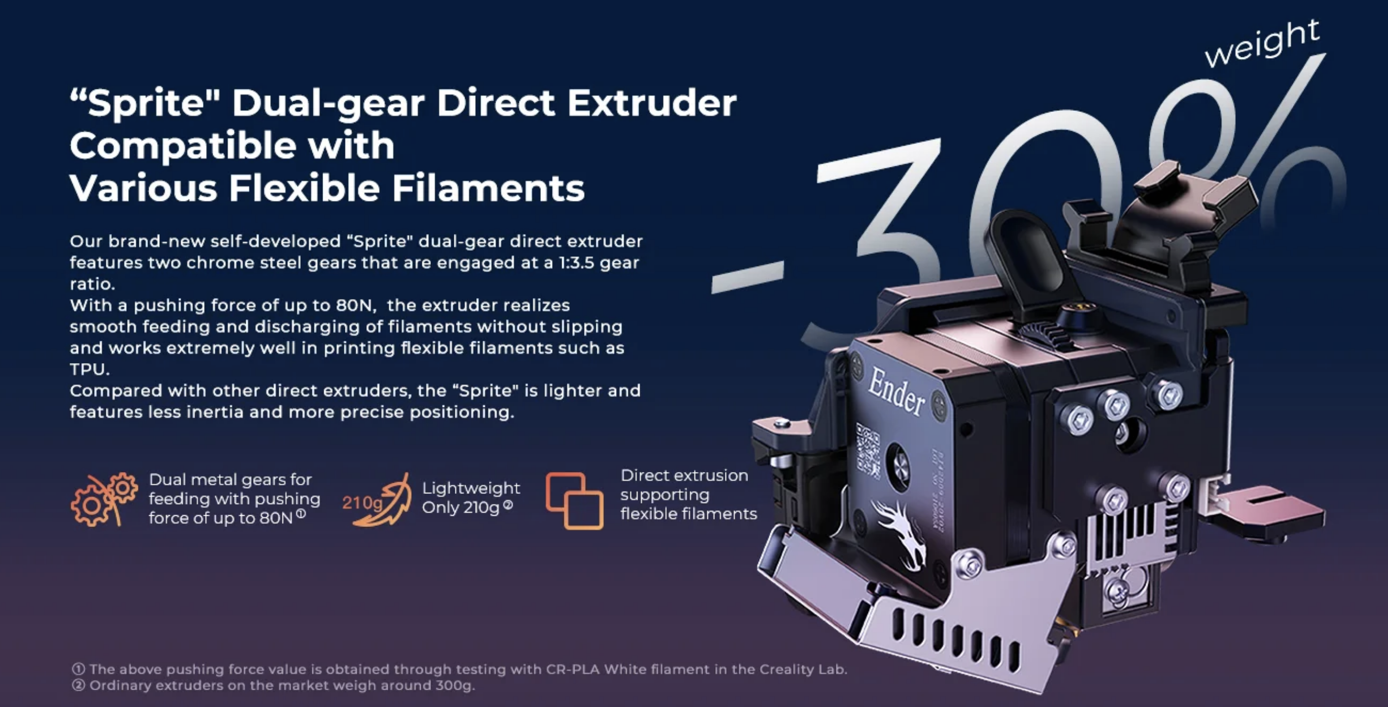 ENDER-3 S1 3D Printer
엔더-3 S1 3D 프린터
더 조용해진 출력(32비트 보드), 듀얼기어 다이렉트 익스트루더
