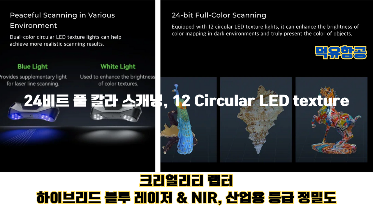 크리얼리티 랩터 제품상세설명; Creality Raptor 3D스캐너