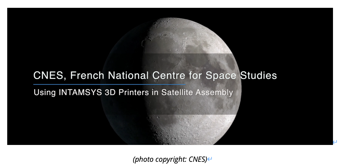 인탐시스 CNES, 프랑스 국가 우주탐사 연구소; 인공위성 조립에 사용되다 CNES