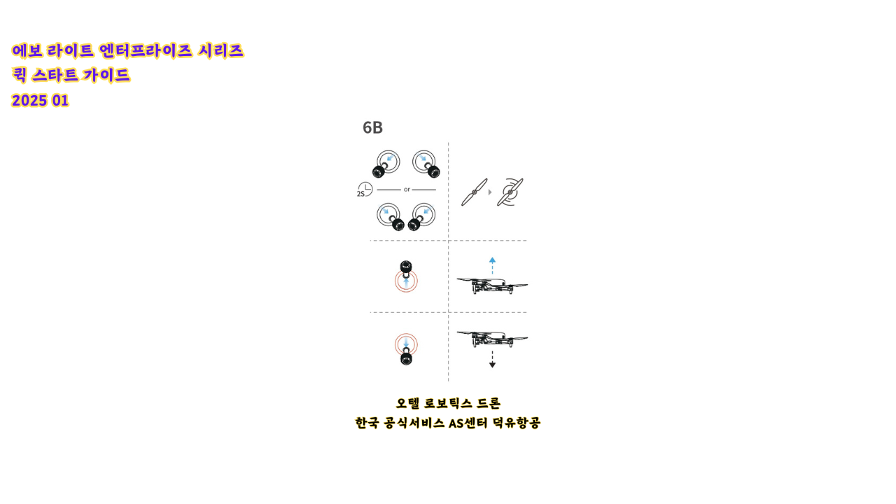오텔 로보틱스 에보 라이트 엔터프라이즈 드론 퀵 스타트 가이드; Autel Robotics LITE Enterprise drone QUICK START GUIDE