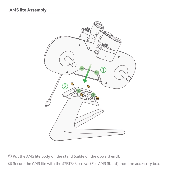 뱀부랩 A1 Mini 콤보 AMS Lite 3D프린터 퀵 사용자 가이드 매뉴얼 뱀부랩 공식판매사 덕유항공, Bambu Lab A1 Mini Combo Quick User Manual Guide